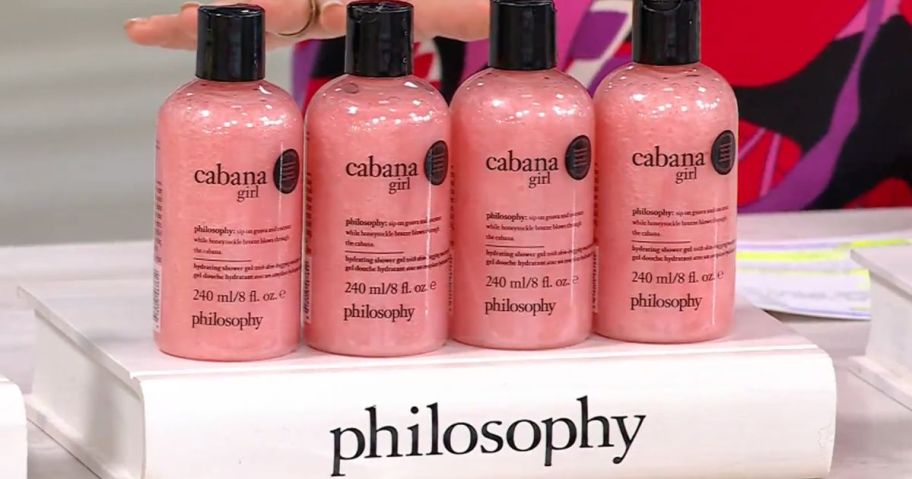 4 Philosophy Shower Gel in Cabana Girl Scent