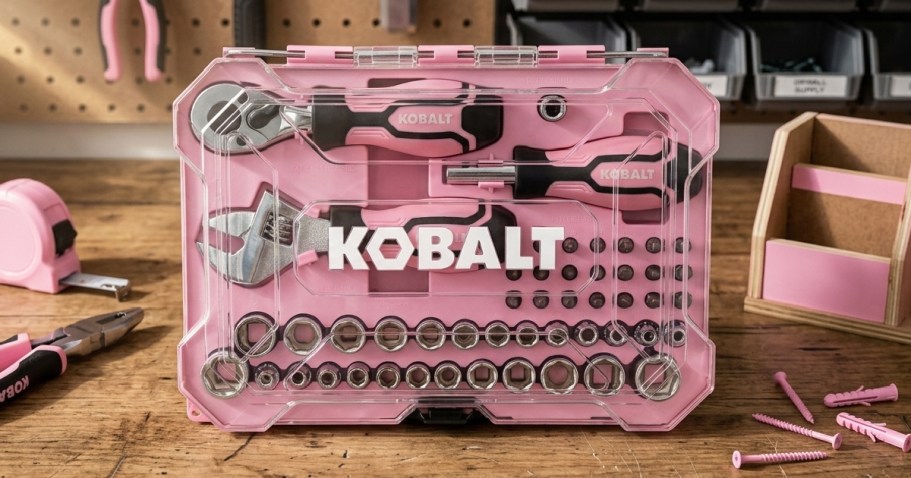 NEW Pink Kobalt Set Available Now for Lowe’s Rewards Members (+ Score a FREE Flower on 5/9!)