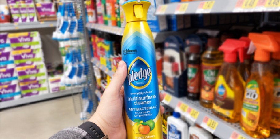 Pledge Antibacterial Multisurface Cleaner Only $3.74 Shipped on Amazon
