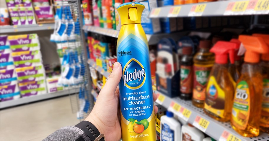 Pledge Antibacterial Multisurface Cleaner Only $3.74 Shipped on Amazon