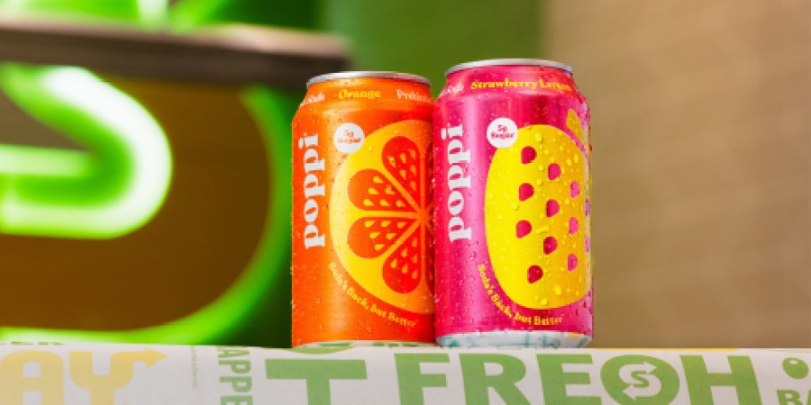 Get Ready! FREE Can of Poppi w/ Subway Sub Purchase on 5/7!