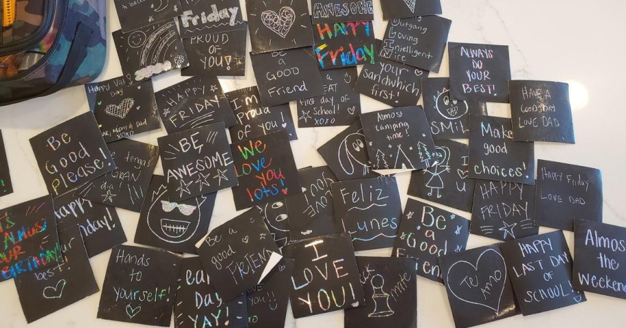 Scratch Art Notes Set Only $5 on Amazon (Reg. $12) | Perfect for Lunch Boxes
