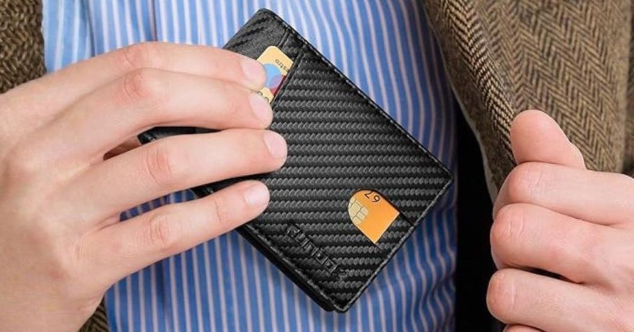 Up to 65% Off Men’s RFID-Blocking Wallets on Amazon (Father’s Day Gift Idea!)