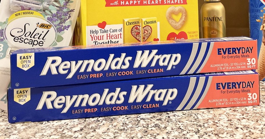 Reynolds Wrap Aluminum Foil 30′ Roll Only $2 Shipped on Amazon