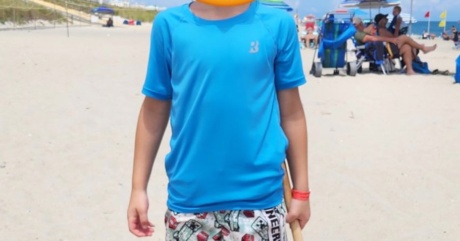 Kids Rash Guard Shirts from $4.99 on Amazon (Reg. $20)