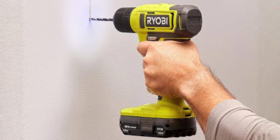RYOBI Cordless Drill Kit Just $39.88 Shipped on HomeDepot.com (Reg. $139)