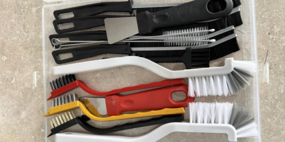Crevice Cleaning Brush 15-Piece Set Only $3.99 on Amazon (Reg. $8)