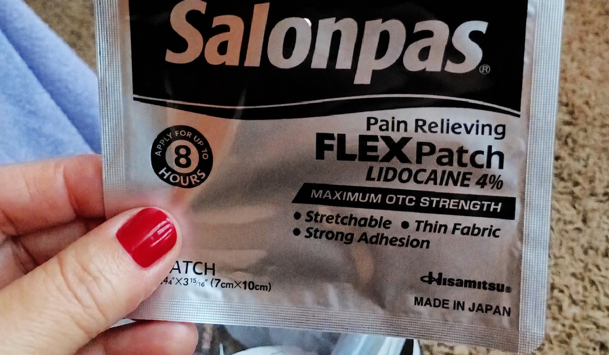 Free Salonpas Pain Relief Patch Sample