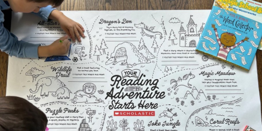 Keep Kids Excited About Reading w/ This FREE Scholastic Summer Reading Poster!