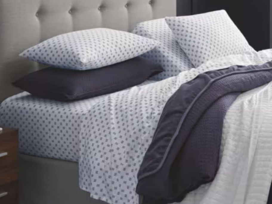 Sleep Number® Sheets on bed