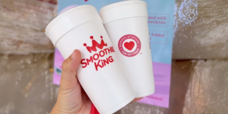 FREE Smoothie King Watermelon X-Treme Smoothie on 8/3 – No Purchase Needed!