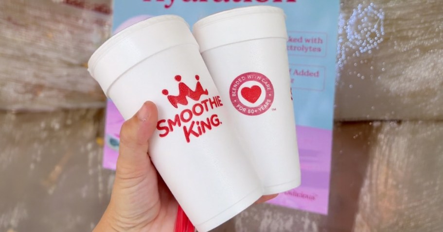 FREE Smoothie King Watermelon X-Treme Smoothie on 8/3 – No Purchase Needed!