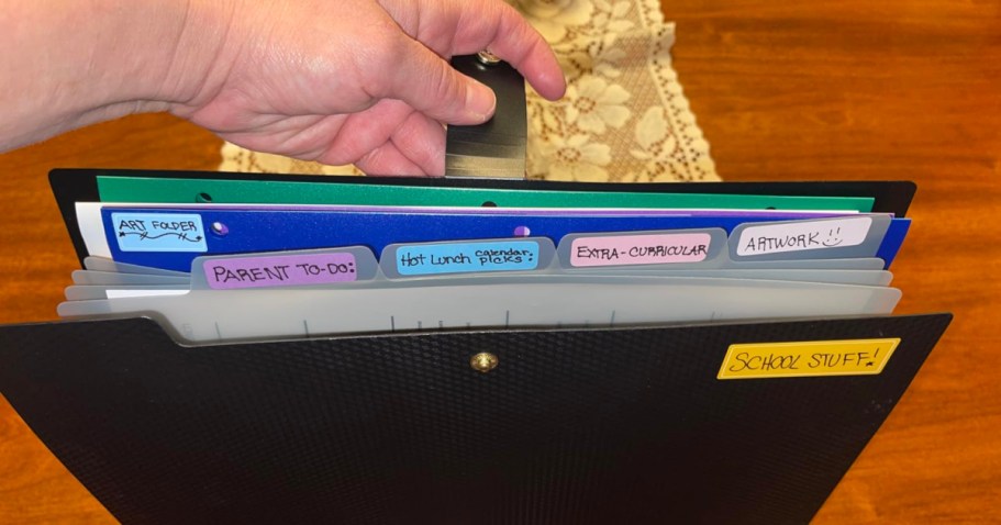 Accordion File Organizer Just $2.99 on Amazon (Reg. $6)