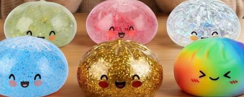 Squishy Dumpling Sensory Toys