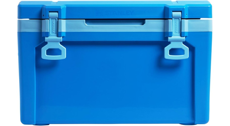 blue stanley cooler