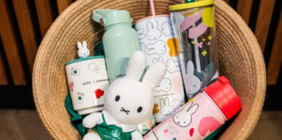The NEW Miffy + Starbucks Collection Is Too Cute