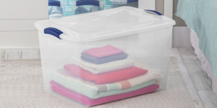 Sterilite 66-Quart Storage Bins Only $8.98 on Walmart.com + More