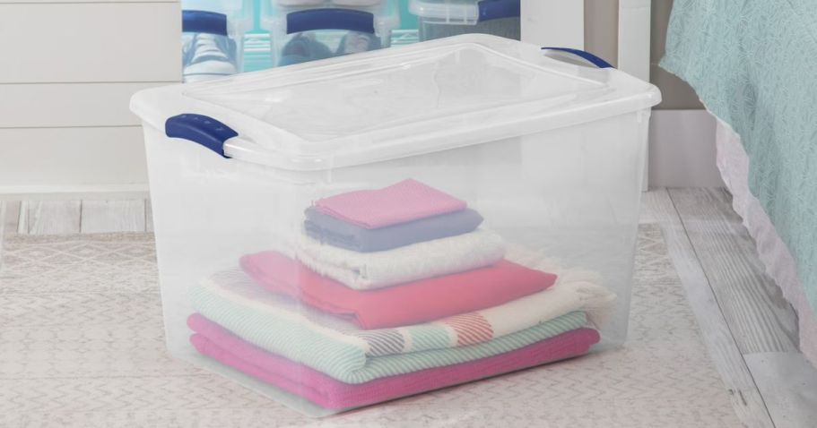 Sterilite 66-Quart Storage Bins Only $8.98 on Walmart.com + More