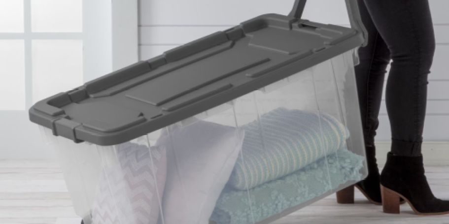 Sterilite 160-Quart Wheeled Storage Bin Only $17.97 on Walmart.com + More