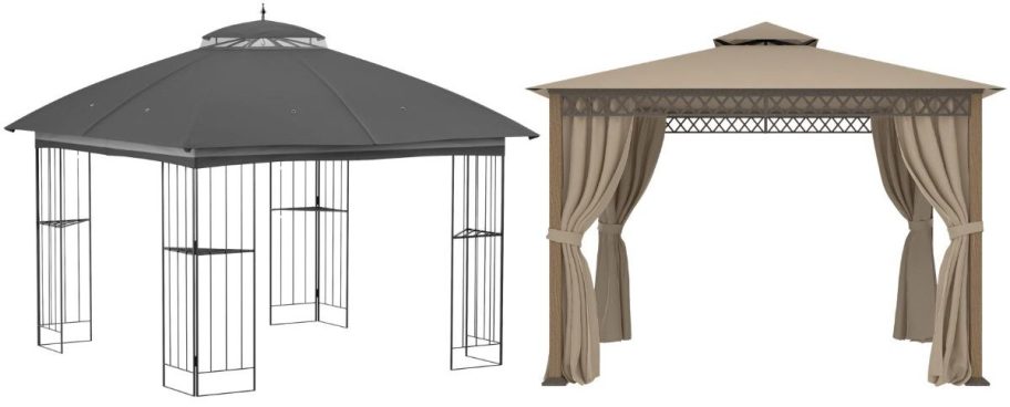 two Style Selections gazebos
