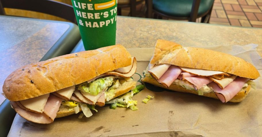 A Subway Footlong Sub