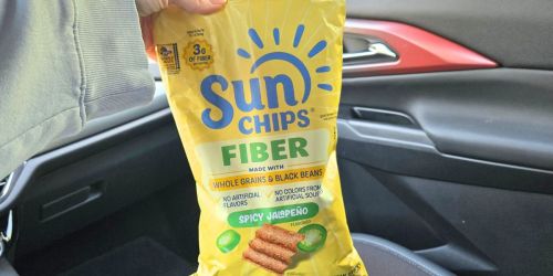 NEW Fiber Sun Chips Available NOW at Target | Packs 3 Grams of Fiber Per Serving