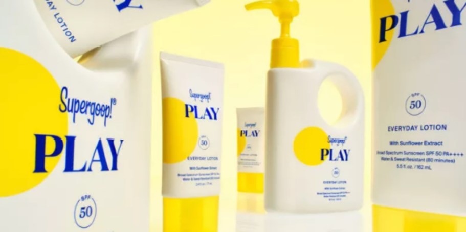 Supergoop Sunscreen Just $13.50 Each Shipped on Amazon (Just Stack Savings!)