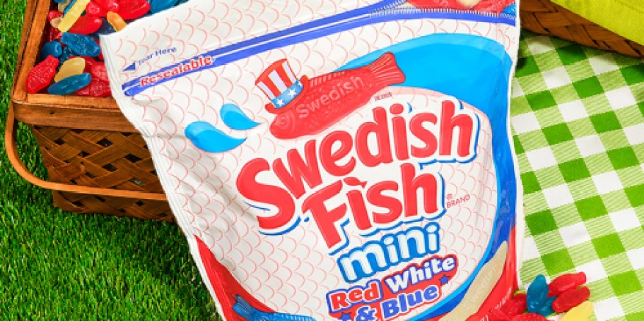 Swedish Fish Mini Red White & Blue Just $4.93 Shipped on Amazon