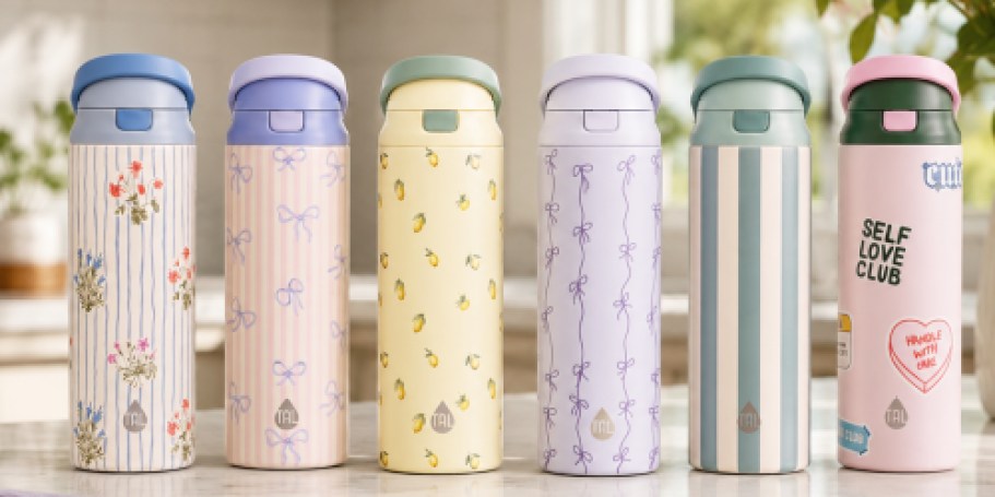 Leakproof TAL Water Bottles Only $13.88 on Walmart.com (So Many Cute Prints!)