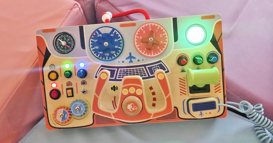 Toddler Busy Board Just $21.99 Shipped on Amazon (Reg. $44)