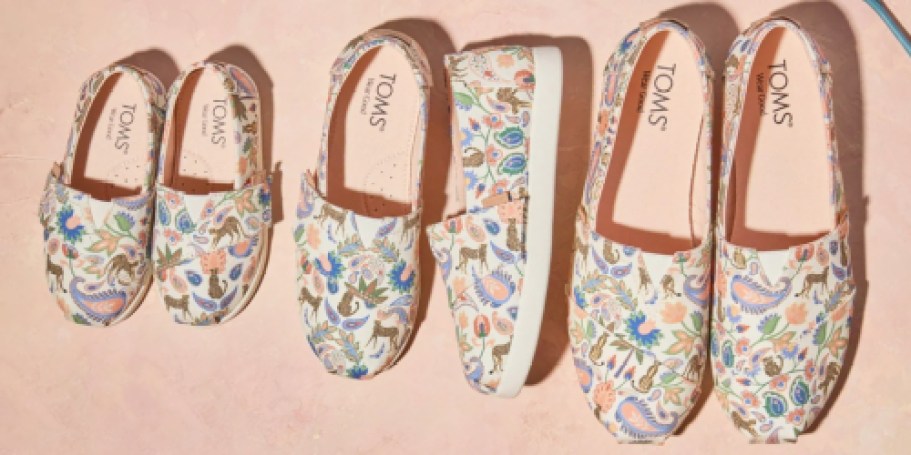 *HOT* Up to 70% Off TOMS Shoes | Cute Styles from $11