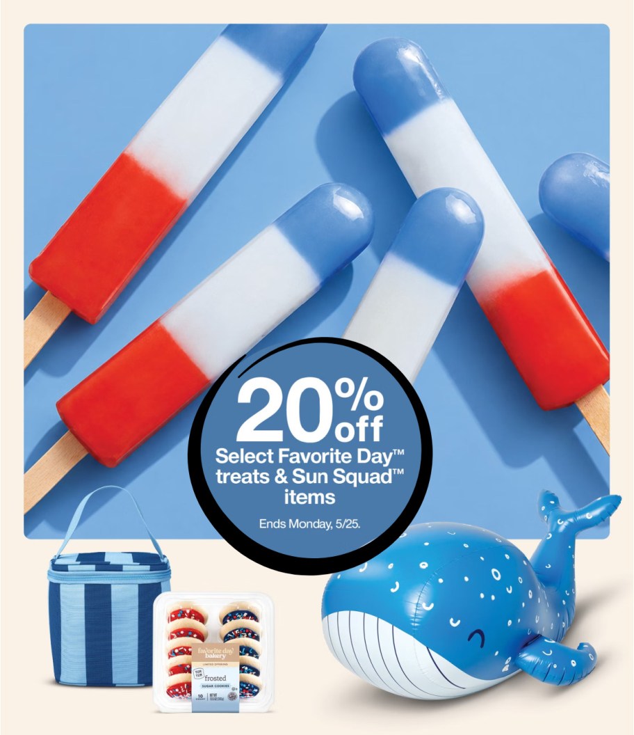 page from Target ad