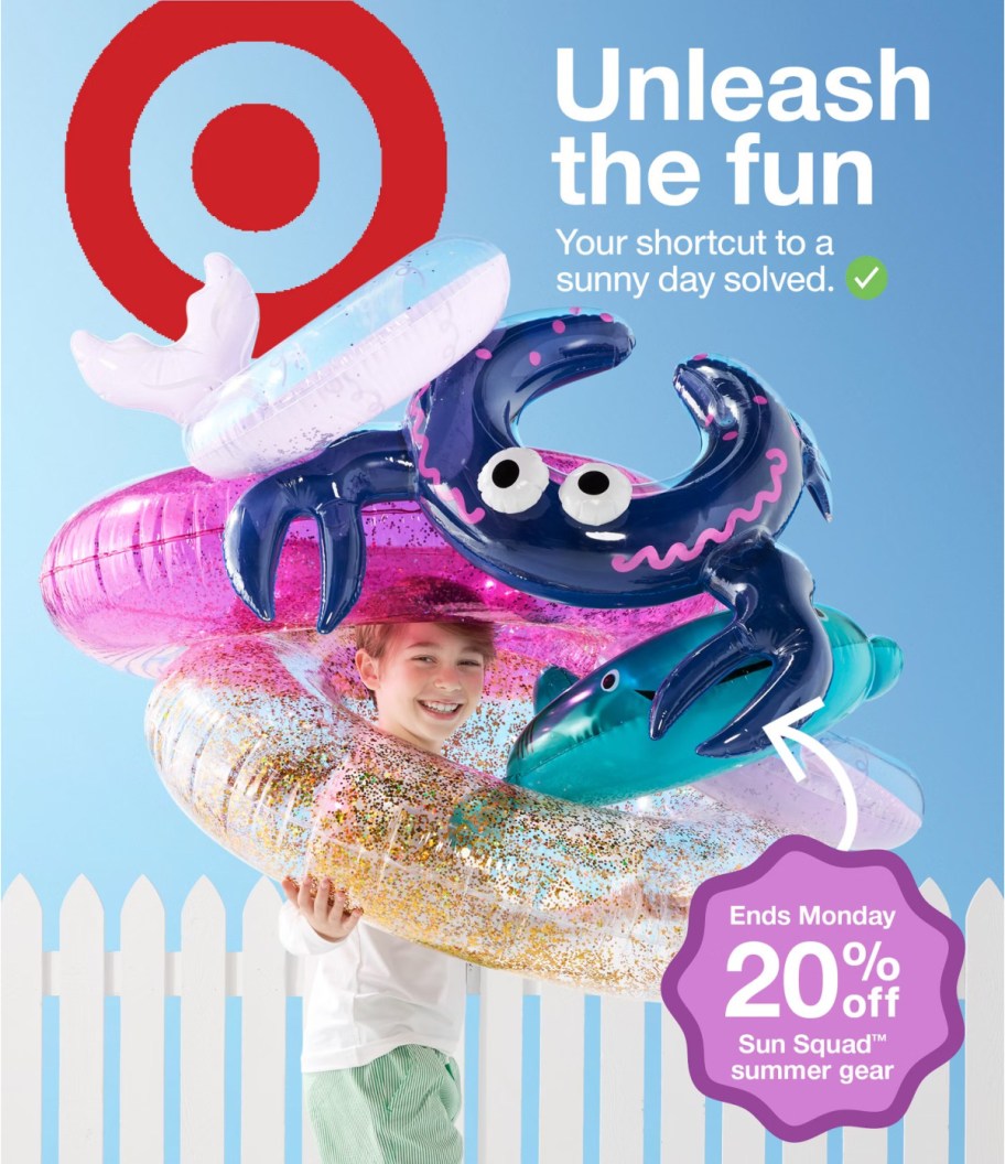 page from Target ad