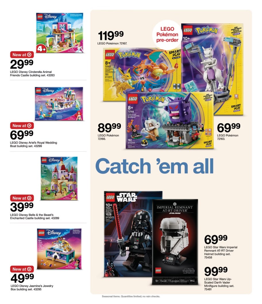 page from Target ad