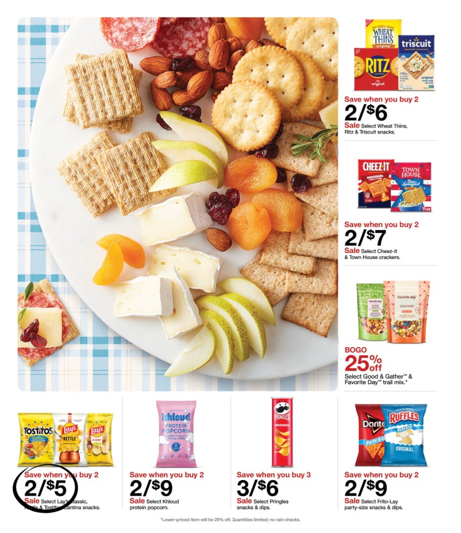 page from Target ad