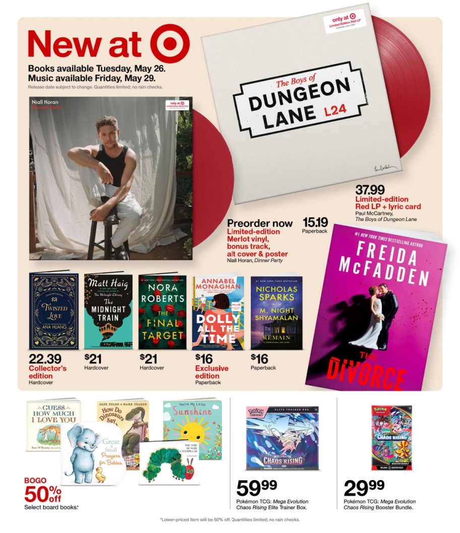page from Target ad