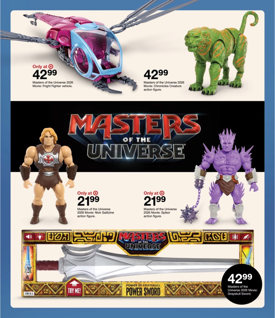 page from Target ad