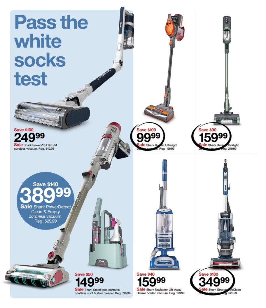 page from Target ad