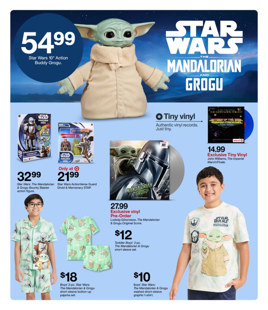 page from Target ad