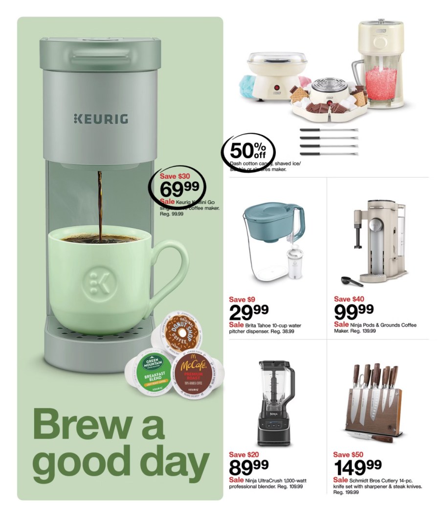page from Target ad