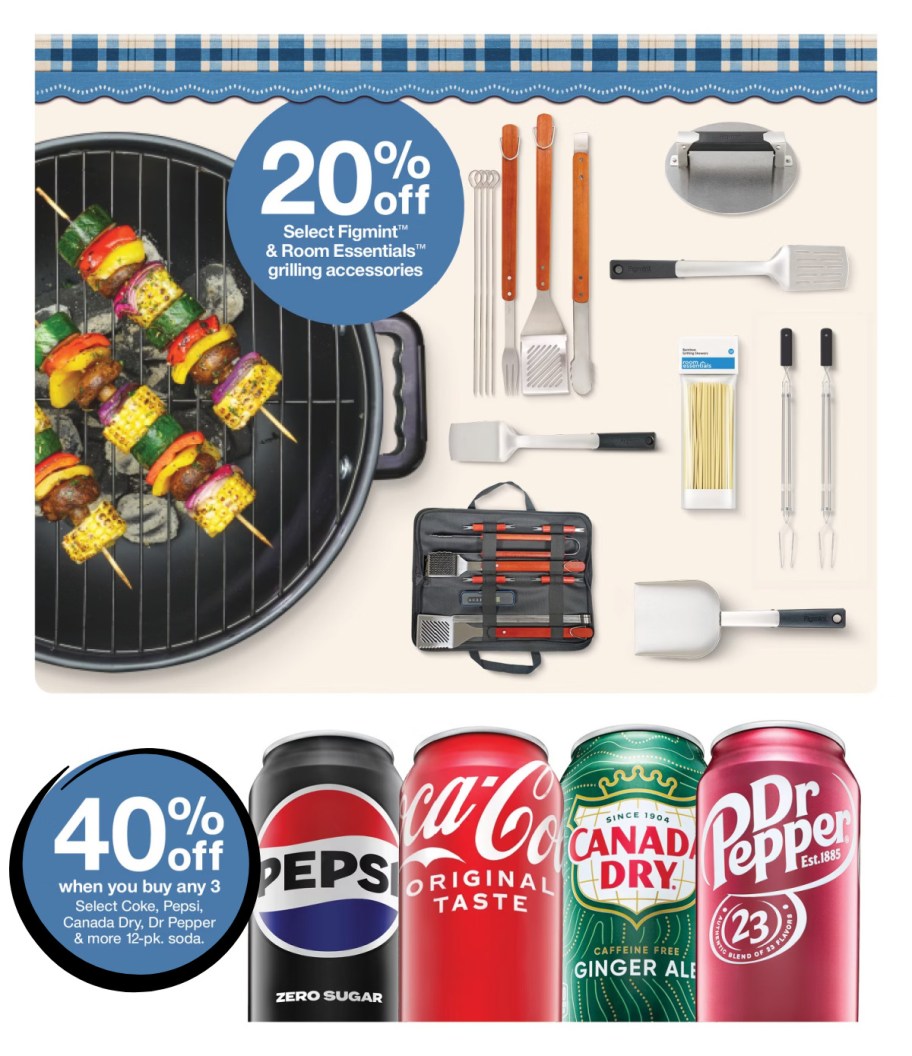 page from Target ad
