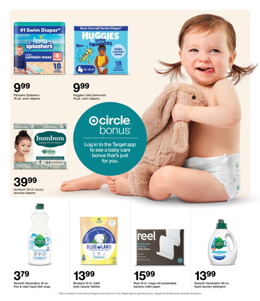 page from Target ad