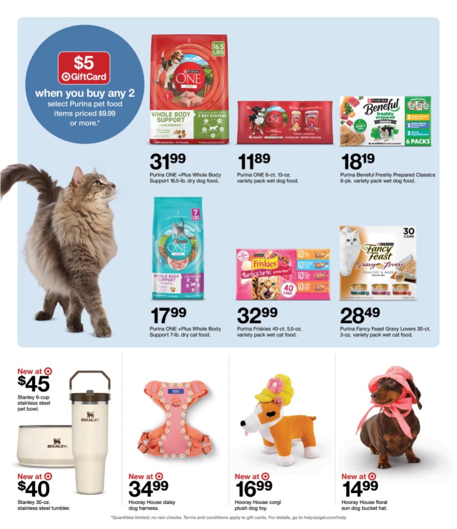 page from Target ad