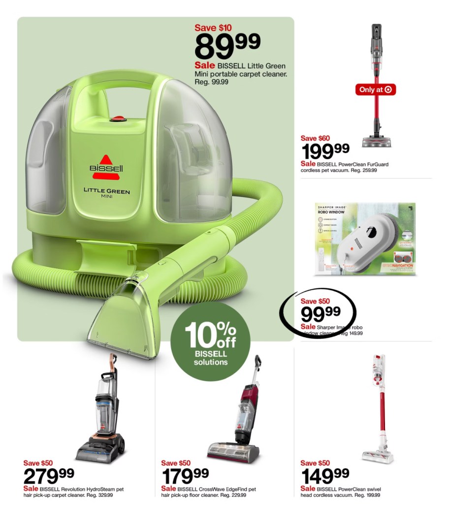 page from Target ad