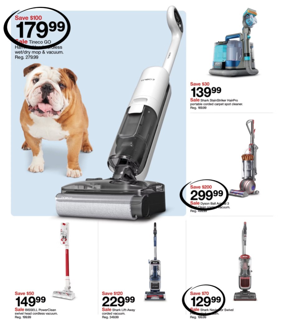 page from Target ad