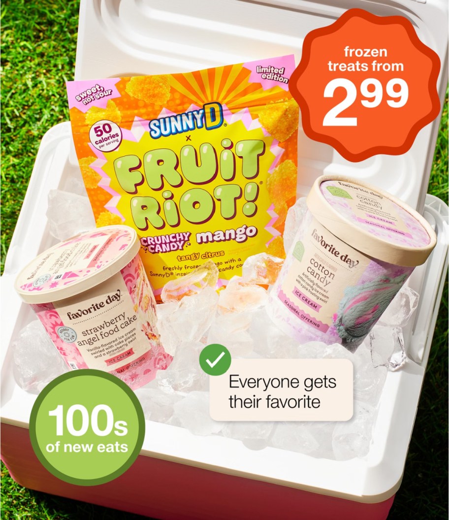 page from Target ad