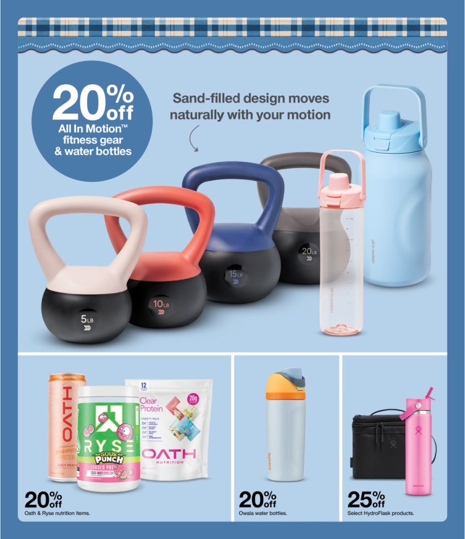 page from Target ad