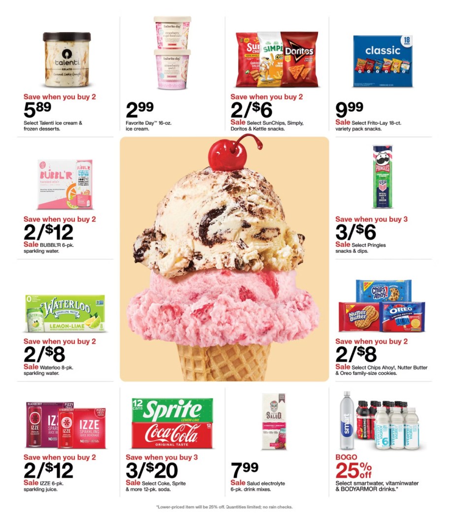 page from Target ad
