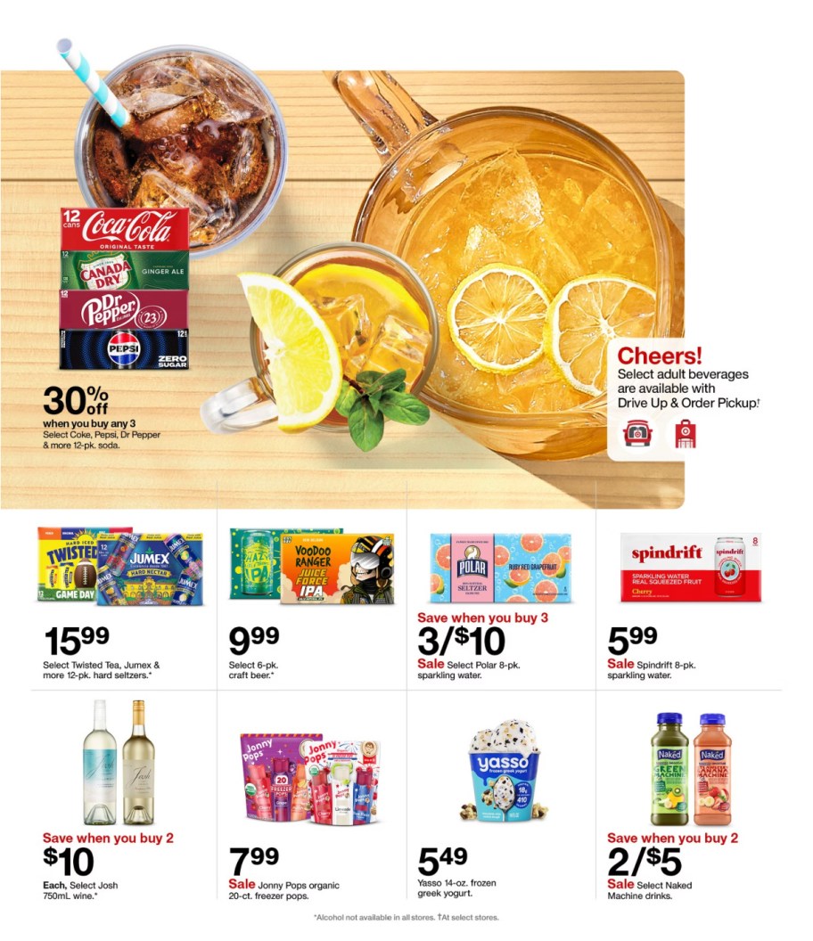 page from Target ad