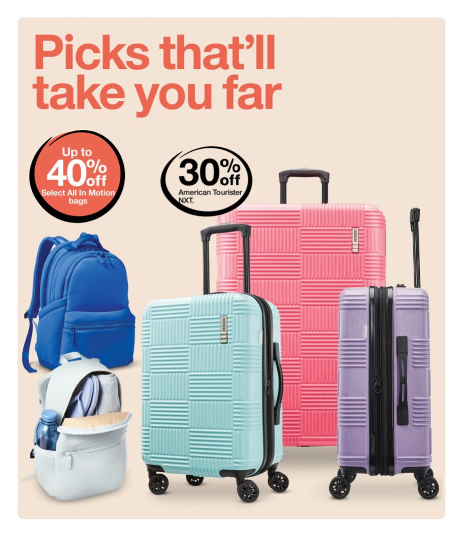 page from Target ad